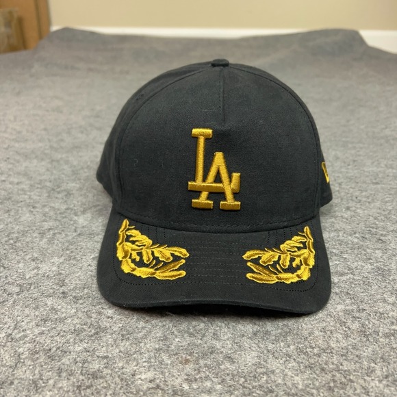 Los Angeles Dodgers Mens Hat Snapback Black Cap New Era X Alpha Industries MLB